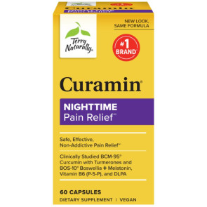 Terry Naturally Curamin PM | Curamin PM 60 Capsules