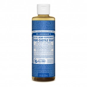 Dr. Bronner's Castile Soap Peppermint 8 oz