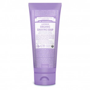 Dr. Bronner's Magic Organic Shaving Soap Gel Lavender 7 fl oz