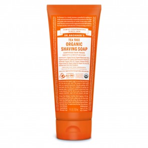 Dr. Bronner's Organic Shaving Gel Tea Tree 7 fl oz