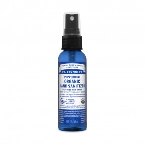 Dr. Bronner's Peppermint Organic Hand Sanitizer 2 fl oz