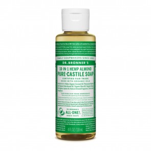 Dr. Bronner's Pure Castile Liquid Organic Soap Almond 4 oz