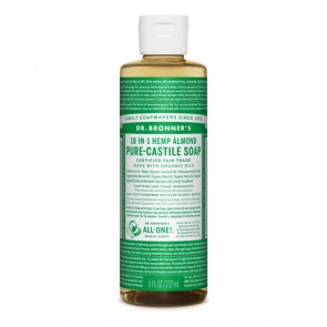 Dr. Bronner's Pure Castile Liquid Organic Soap Almond 8 oz
