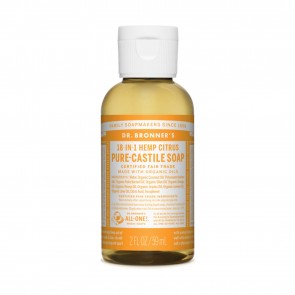 Dr. Bronner's Pure Castile Soap Citrus Orange 2 oz