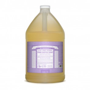 Dr. Bronner's Pure Castile Liquid Organic Soap Lavender 1 Gallon