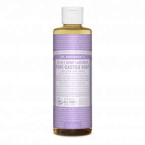 Dr. Bronner's Pure Castile Liquid Organic Soap Lavender 8 oz