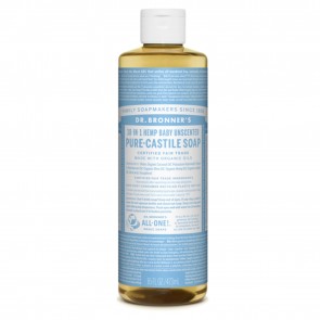 Dr. Bronner's Pure Castile Liquid Soap Baby Mild 16 oz