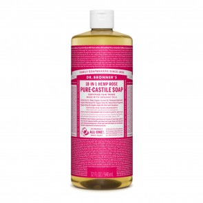 Dr. Bronner's Pure Castile Soap Rose 32 oz 