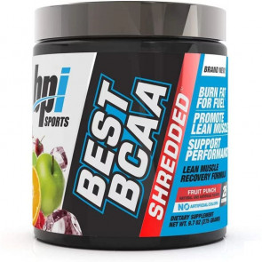 BPI Best BCAA Shredded Fruit Punch 9.7oz