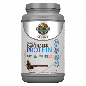 Garden Of Life Sport Organic Plant-Based Protein Chocolate 29.6oz (1lb 14oz / 840g)
