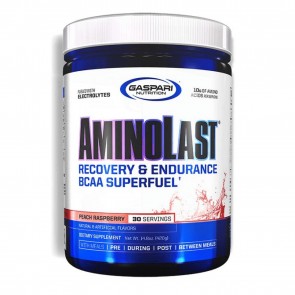 Gaspari Nutrition Aminolast Peach Raspberry 30 Servings	