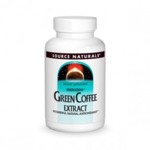 Source Naturals - Green Coffee Extract 500 mg. - 60 Tablets