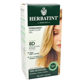 Herbatint Herbal Haircolor Permanent 8D Light Golden Blonde