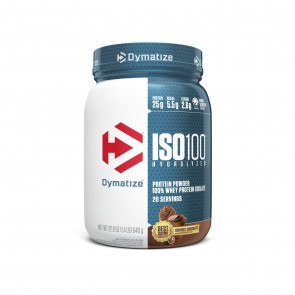 Dymatize Nutrition ISO-100 100% Whey Protein Isolate Gourmet Chocolate 1.6 lb