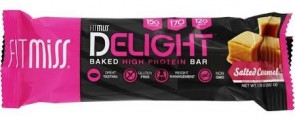Muscle Pharm, Fit Miss Delight, Baked High Protein Bar, Salted Caramel, 1 Bars, (50 g)