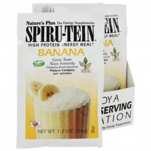 Nature's Plus Spiru-Tein High Protein Energy Meal Banana 1 Packet