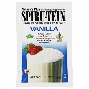 Nature's Plus Spiru-Tein High Protein Energy Meal Vanilla 1 Packet