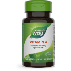 Nature's Way Vitamin A 10000 IU 100 Softgels