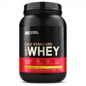 Optimum Nutrition Gold Standard 100% Whey Banana Cream 2 lbs