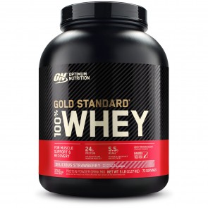 Optimum Nutrition100% Whey Protein Gold Standard Strawberry 5 lbs