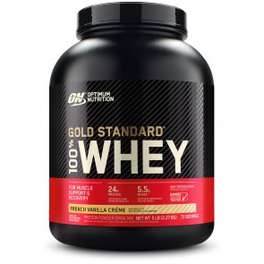 Optimum Nutrition Gold Standard 100% Whey French Vanilla Creme 5 lbs 