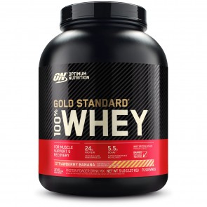 Optimum Nutrition Gold Standard 100% Whey Strawberry Banana 5 lbs