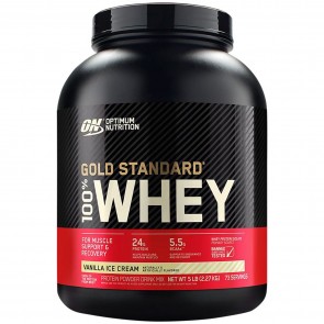 Optimum 100% Whey Protein Gold Standard Vanilla ice cream