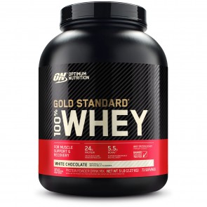 Gold Standard 100% Whey White Chocolate 5 lbs by Optimum Nutrition