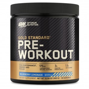 Optimum Nutrition Gold Standard Pre-Workout Blueberry Lemonade 10.58 oz (300 g)