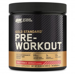 Optimum Nutrition Gold Standard Pre-Workout Fruit Punch 10.58 oz (300 g)