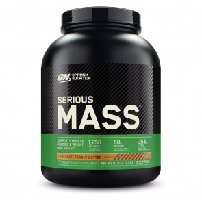 Serious Mass chocolate peanut butter 6LB Optimum Nutrition