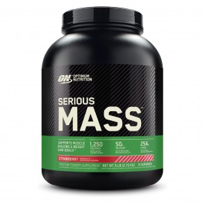 Optimum Nutrition Serious Mass Strawberry 6 lbs