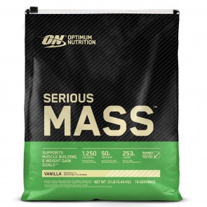 Optimum Nutrition Serious Mass Vanilla 12 lbs