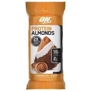 Optimum Nutrition Whey Protein Almonds Cinnamon Roll Single Serving