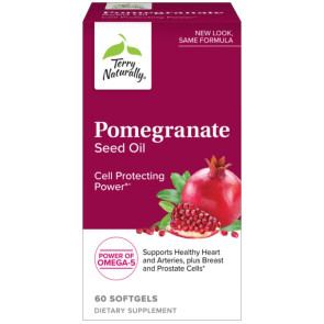 Terry Naturally Pomegranate Seed Oil 60 Softgels