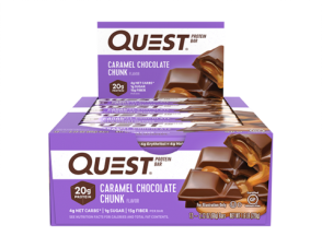 Quest Bar Caramel Chocolate Chunk 12 Bars