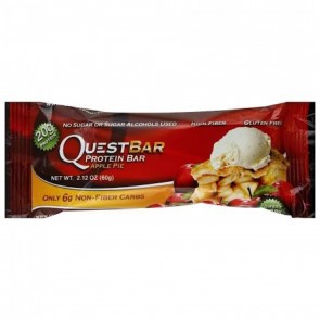 Quest Nutrition, QuestBar, Protein Bar, Apple Pie, 1 Bar, 2.1 oz (60 g) Each