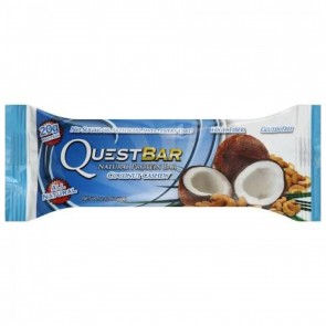 Quest Nutrition, QuestBar, Protein Bar, Coconut Cashew, 1, 2.1 oz (60 g) Each