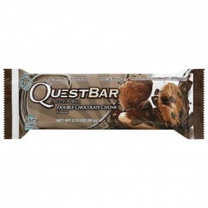 Quest Nutrition, QuestBar, Protein Bar, Double Chocolate Chunk, 1 Bar, 2.1 oz (60 g) Each