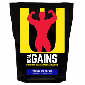 Universal Nutrition Real Gains Vanilla Ice Cream 6.85 lbs