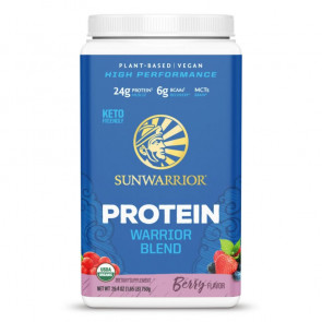 SunWarrior Warrior Blend Plant-Based Organic Protein Berry 1.6 lbs