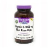 Bluebonnet Vitamin C-1000mg Plus Rose Hips 180 Vegetable Capsules