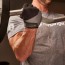 BioFlex Real Leather Glove Black/Gray by Harbinger