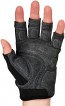 BioFlex Real Leather Glove Black/Gray by Harbinger